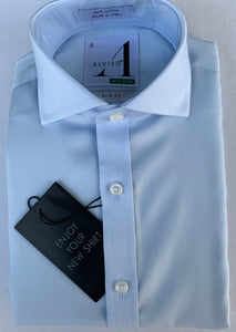Alviso Non-Iron Slim Sky Blue Shirt
